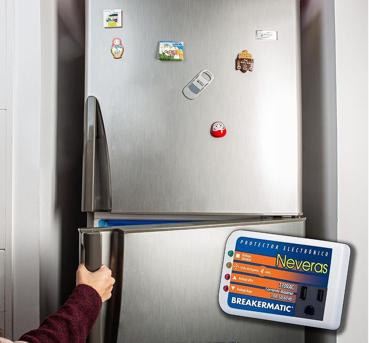 Protector De Voltaje Breakermatic Nevera 110v