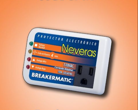 Protector De Voltaje Breakermatic Nevera 110v